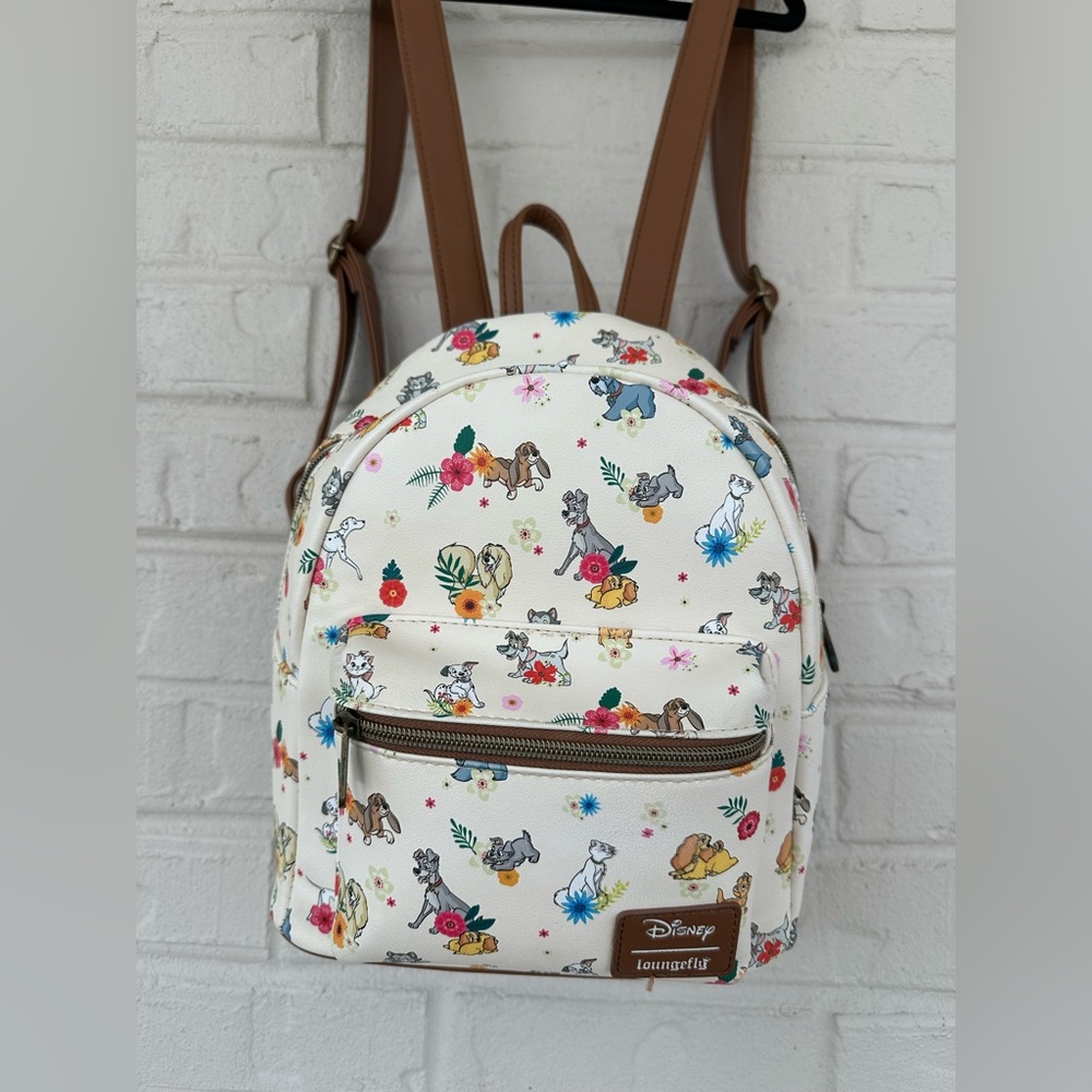 Loungefly Disney Cats Dogs Backpack Aristocats - Picture 3 of 11